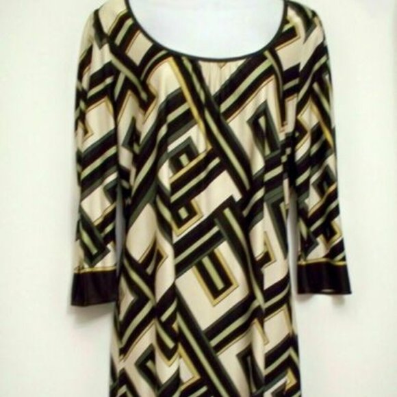 Ann Taylor LOFT Petites Geometric Pattern P6 - Picture 1 of 5